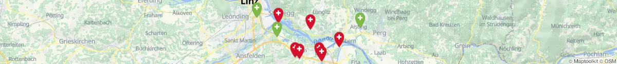 Map view for Pharmacies emergency services nearby Sankt Georgen an der Gusen (Perg, Oberösterreich)